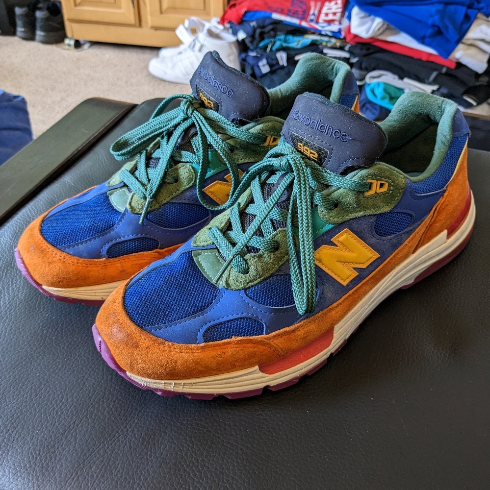 New Balance 992 Multi-color M992MC Size 11.5 D Used